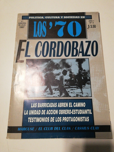 Revista Los '70. El Cordobazo. 