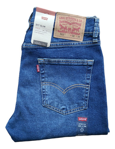 Calça Jeans Levis 511 Slim Masculina Original Lançamento