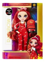 Comprar Rainbow High Jr. High Ruby Anderson Color Rojo - Muñeca Articulada con Mochila de Tela Abre y Cierra, Accesorios de Moda, Zapatillas de Cuadros, Peine y Pinzas para el Cabello