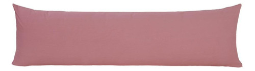 Fronha Avulsa Poliéster Hug Colors 40x130cm Rosa Lavive