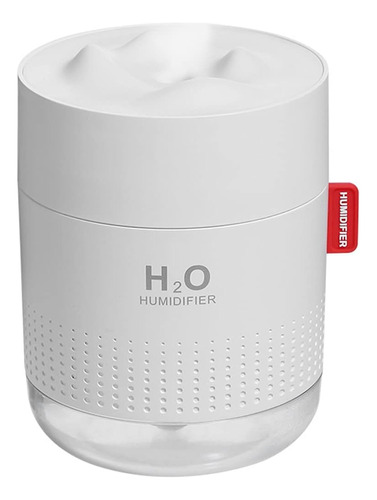 Difusor Humidificador De Vapor Usb De 500 Ml Con Luz Nocturn