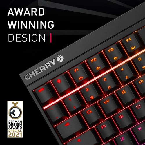 Cherry Mx 2.0s Teclado De Jogos Com Fio Com Iluminação Rgb -