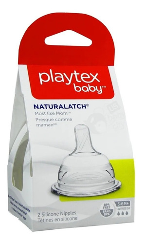 Tetinas Playtex  Para Ventaire O Nurser Flujo Y, 3 Cortes. 