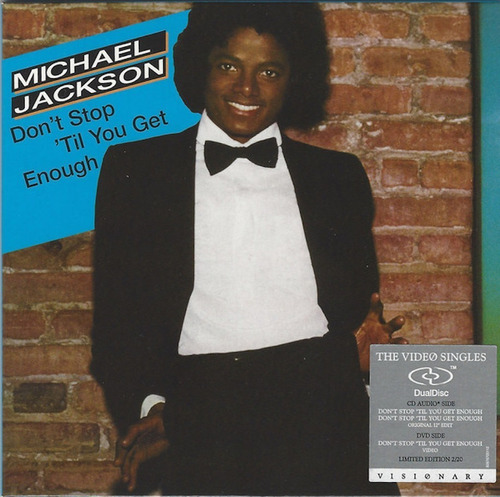 Michael Jackson Dont Stop Til You Get Enough Cd Single