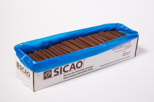 6 Kg Chocolate Chocolatin Barra Callebaut Sicao Chef Pan