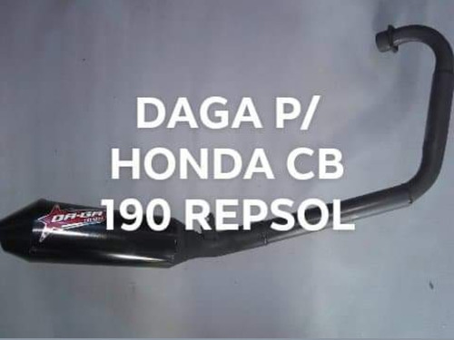 Escape Daga Deportivo Honda Cb 190 