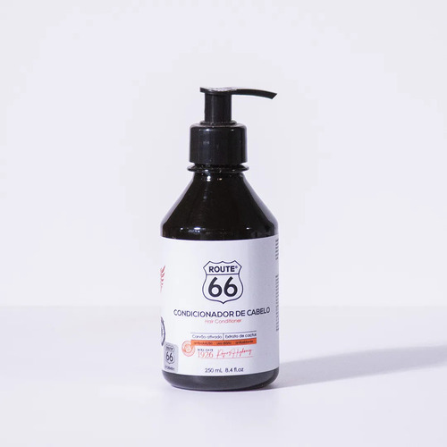 Condicionador De Cabelo Rota 66 Viking Carvão Ativado 250ml