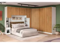 Comprar Guarda Roupa Closet De Quarto Adapt 8 Peças 4 Armários + 2