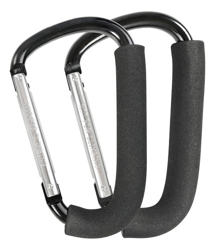 Gancho Mosquetón Clip Colgador Carabiner Bandola Large 2pzas