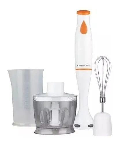 Minipimer Mixer Licuadora 3 En 1 Kanjihome Bl0800hb01 Cts Color Blanco