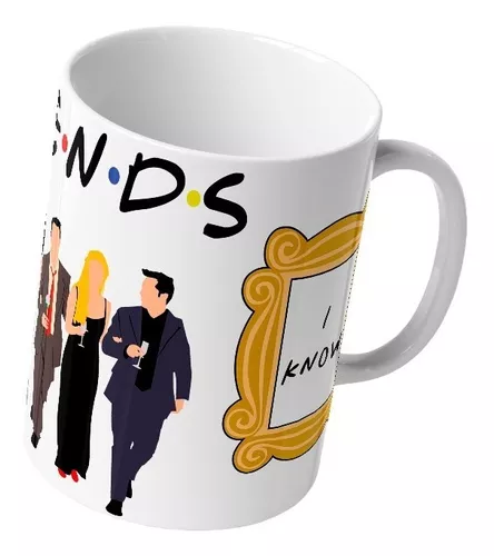 Taza Friends Serie Tv Siluetas Y Nombres Original Nueva Cafe