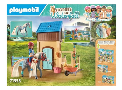 Playmobil 71353 Establo De Caballos Con Amelia Y Whisper