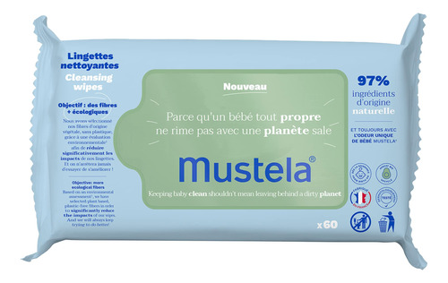 Mustela Toallitas Limpiadoras - 7350718:mL a $67990