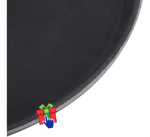 Imagen 6 de 8 de Set X 8 Bandeja Mozo Antideslizante 45 Cm Negro Reforzada