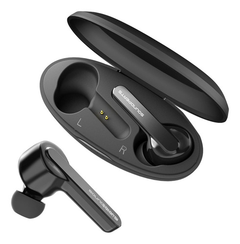 Imagen 3 de 6 de Auriculares in-ear gamer inalámbricos Soundpeats TrueCapsule black