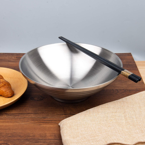 Imeea Tazones Para Sopa Tazones Para Ramen Tazón De Acero In