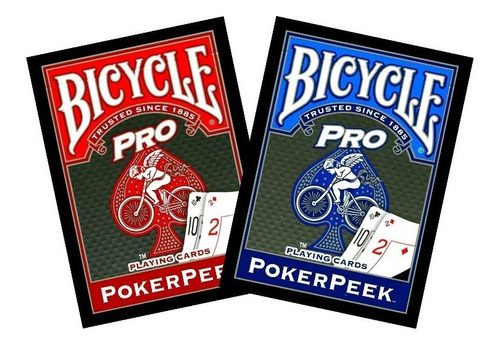 Cartas De Poker Y Magia Bicycle Poker Peek Pro Originales