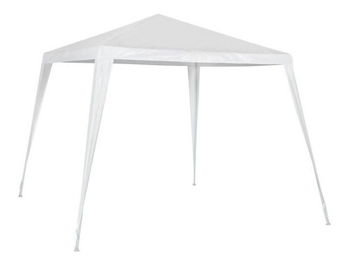 Imagen 3 de 10 de Toldo Blanco 3x3m Terraza-campo-playa