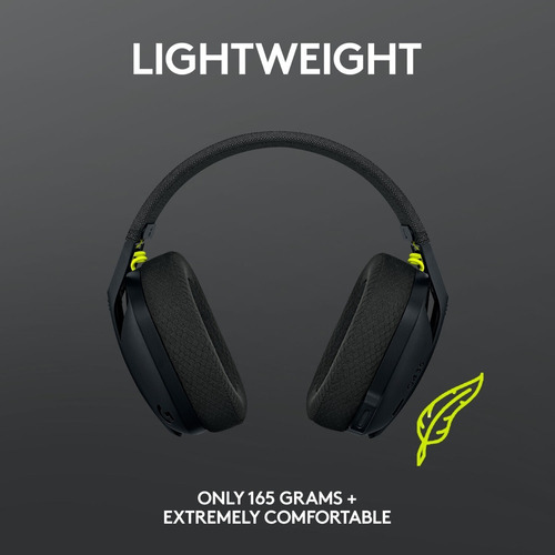 Imagen 6 de 10 de Auricular Gamer Inalámbrico Logitech G435 Lightspeed Negro