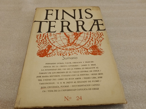 Revista Finis Terrae 24 Cuarto Trimestre 1959