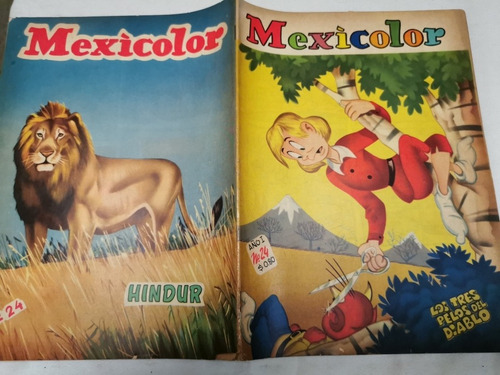 Cómic Mexicolor Número 24 Año 1953