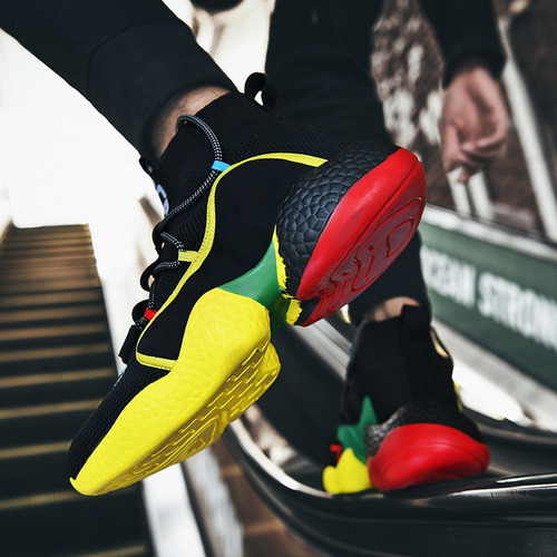 Imagen 7 de 8 de Zapatillas De Tenis Para Hombre Zapatillas De Tobillo