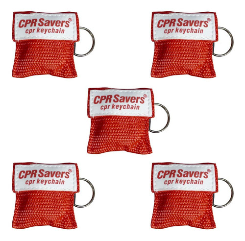 Cpr Savers & First Aid Supply Kit De Llavero De Mascara De P
