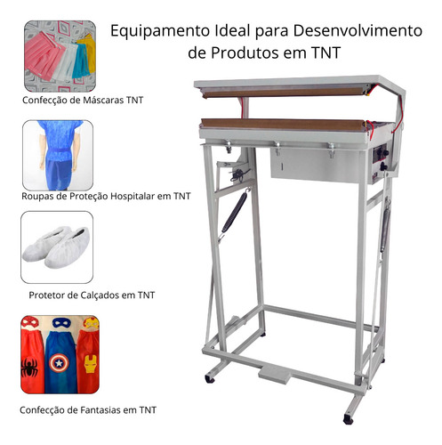 Seladora para Tnt Pedal 50 Cm Isamaq Seladora IP500TNT 220v