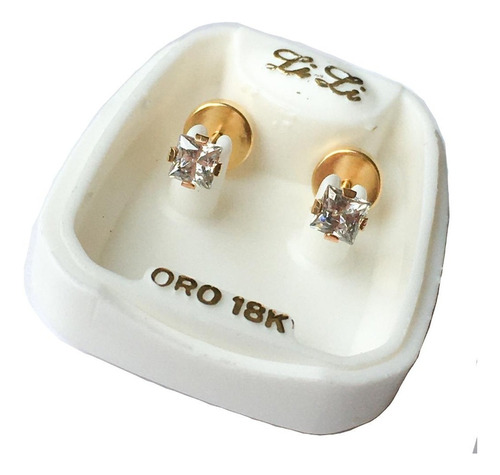 Aros Abridores  Oro Lili 18k Grifa 3mm 124 ..amsterdamarg..