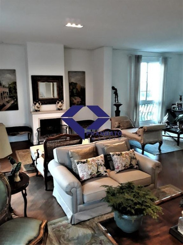 Imagem 6 de 15 de Apartamento Campo Belo Planta Quadrada 3 Suites 4 Vagas 226m² - Ap9373