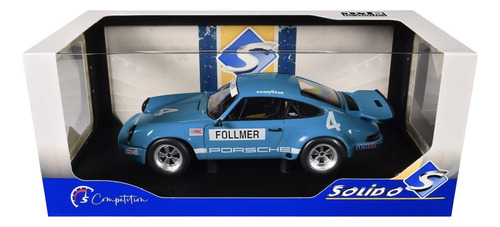 Porsche 911 Rs Iroc Riverside 1974 Solido Escala 1/18 Nuevo