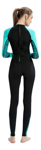Traje De Baño De Neopreno Con Mangas Secas, Para Mujer, 1