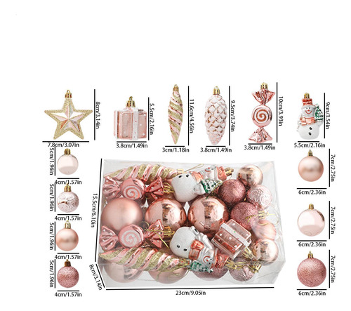 Bolas De Árbol De Navidad Colgante De Bola De Navidad Colgan