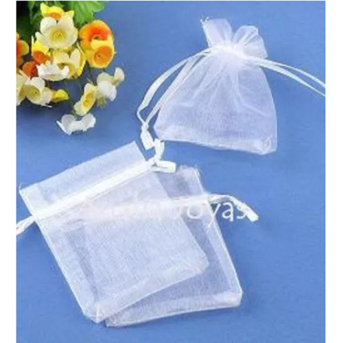 Bolsitas De Organza 6x8 Pack De 100 Unidades