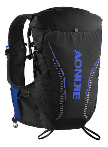 Aonijie Chaleco De Hidratación 18 L Color Negro Talle L/xl Diseño De La Tela Lisa