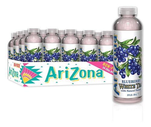 Arizona Blanco Arándano Elaborado Premium, 20 Onzas Líquidas