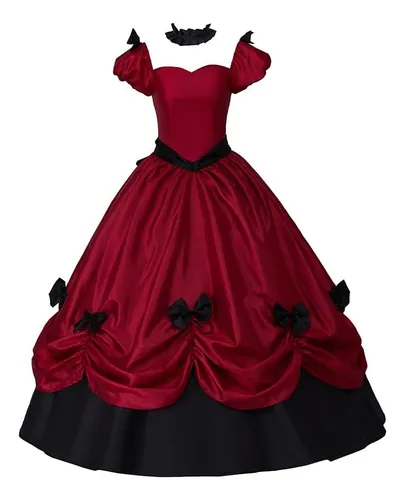 Vestido victoriano gotico hotsell