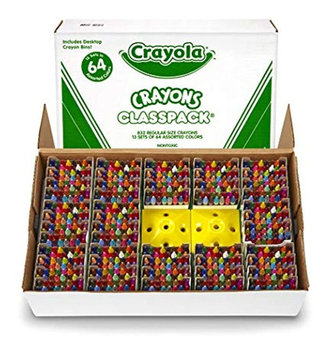 Crayola Crayon Classpack Tamaño Reg 64 Colores