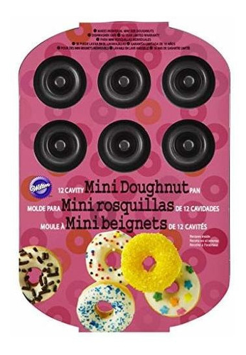 Molde Para Mini Donas Wilton, 12 Cavidades