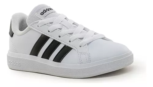 adidas Sportswear - Zapatillas blancas Grand Court 2.0 K Niña