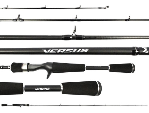 Vara Marine Versus 561 (1,68m) 10-16lb Para Carretilha