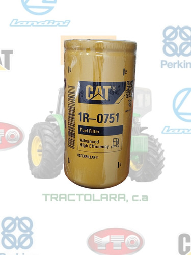 Filtro Combustible Caterpillar Para Excavador 319d