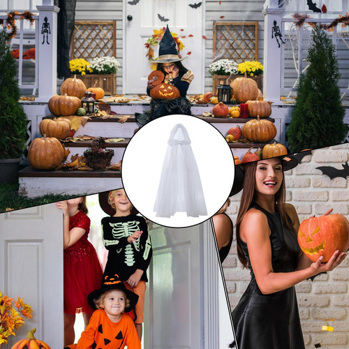 Capa De Halloween Con Capucha Capa De Halloween Con Capucha