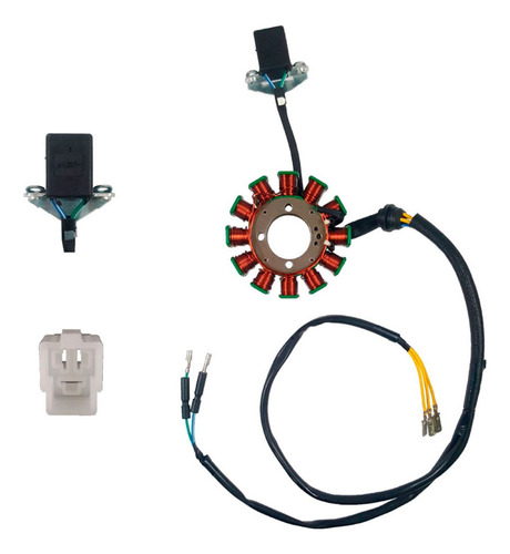 Bobina Coronilla 12 Modulos 3 Huecos 5 Pin Pulser 2 Cables M