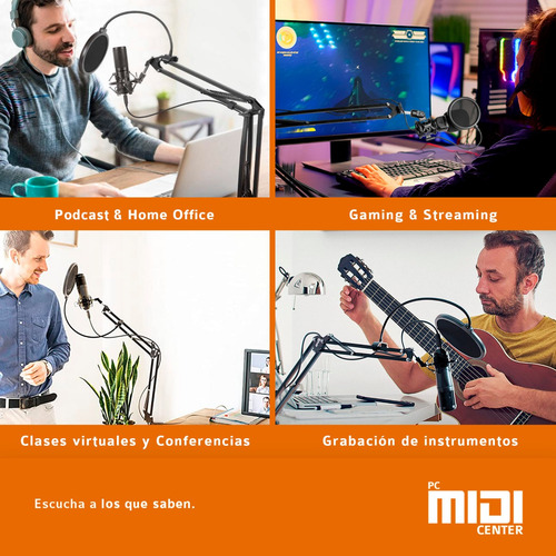 Imagen 5 de 8 de Soporte Brazo Articulado De Mesa Para Microfono Cuotas