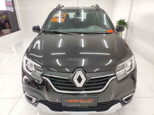 Imagem 2 de 15 de Renault Sandero Stepway Iconic 1.6 Cvt 2022 - Preto - 10307