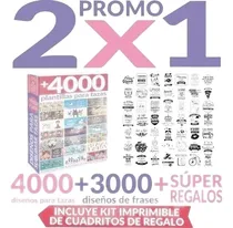 Comprar Kit 4000 Plantillas Sublimar Tazas + 3000 Vectores De Frases