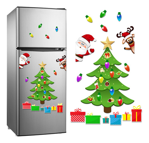 Adhesivo Magnético Navideño Para Puerta De Garaje, Revista P