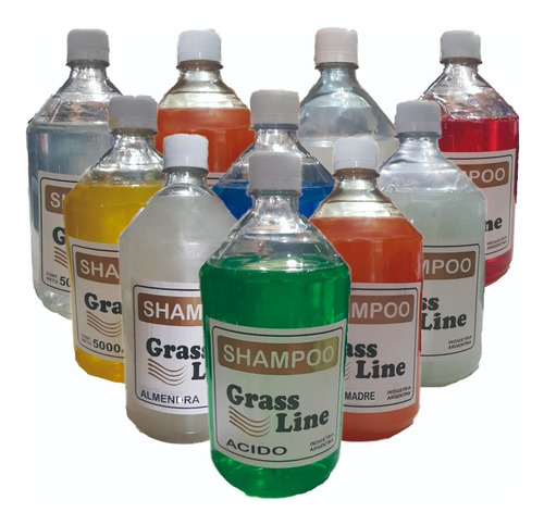 Imagen 1 de 2 de Shampoo Grass Line Almendra X 1l