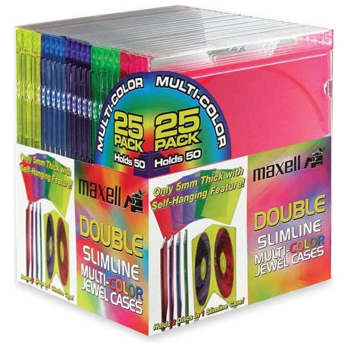 Maxell Fundas Delgadas Multicolor Para Joyas